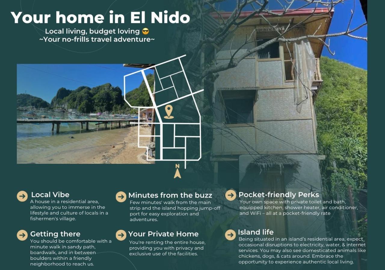 El Nido Backpackers Guesthouse Buitenkant foto